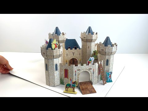 Junior Sassi Le Château Fort 3D- Puzzle 3D - 9788830302969 à prix